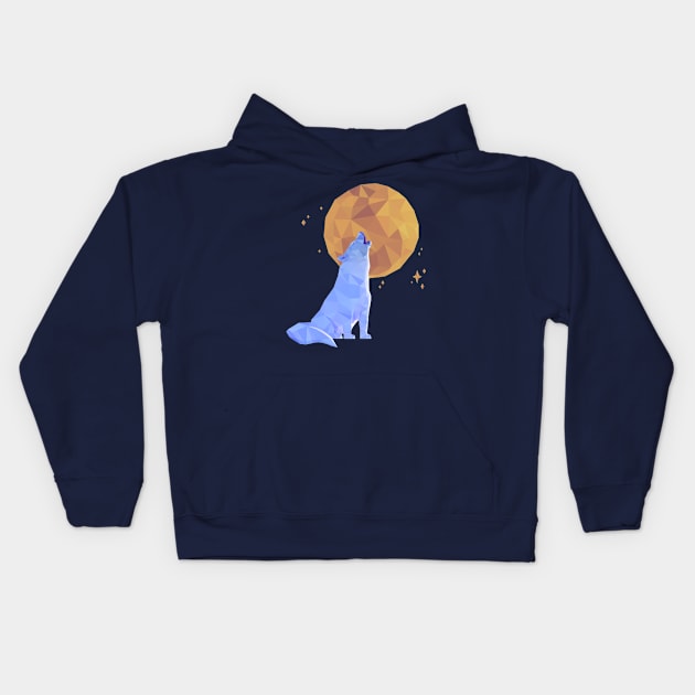 Woolf & Moon Kids Hoodie by colorcover